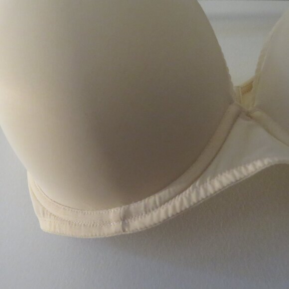 LOUNGE Comfort Push Up T-Shirt Bra in Latte Neutral Minimalist - Size 34H - Picture 6 of 11